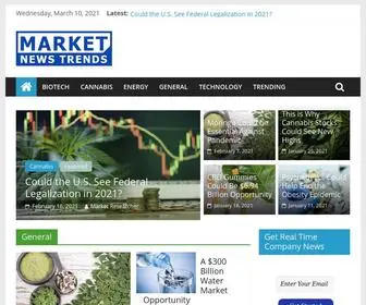 Marketnewstrends.com(Market News Trends) Screenshot