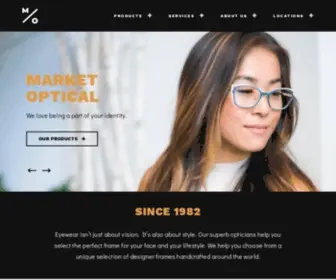 Marketoptical.com(Market Optical) Screenshot