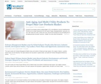 Marketoptimizer.org(Market Research Reports on Multiple Industries) Screenshot