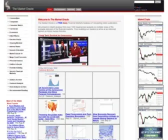Marketoracle.co.uk(The Market Oracle) Screenshot