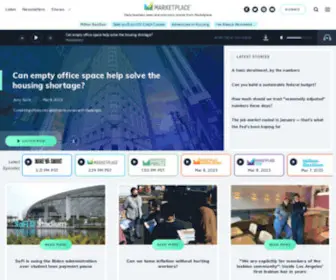 Marketplace.org(Business News & Economic Stories For Everyone) Screenshot