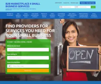 Marketplace4Smallbusinessservices.com(Member Directory) Screenshot