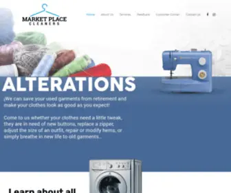 Marketplacecleaners.com(Marketplace Dry Cleaners) Screenshot