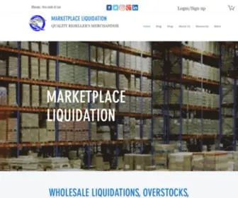 Marketplaceliquidation.com(Liquidation Product) Screenshot