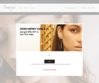 Marketplacenewyork.com(Joyería actual y accesible) Screenshot