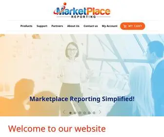 Marketplacereporting.com(Reports & Utilities for Marketplaces) Screenshot