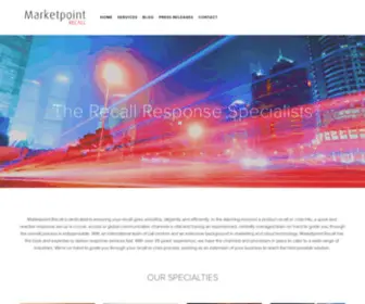 Marketpointrecall.com(Marketpoint Recall) Screenshot