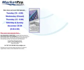 Marketproshows.com(MarketPro Shows) Screenshot