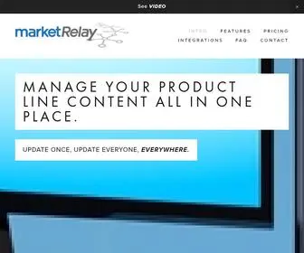 Marketrelay.com(MarketRelay is a cloud) Screenshot