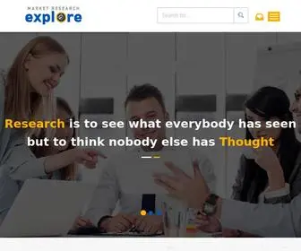 Marketresearchexplore.com(Market Research Explore) Screenshot