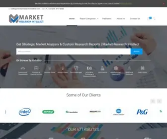 Marketresearchintellect.com(Get Strategic Market Analysis & Custom Reports) Screenshot