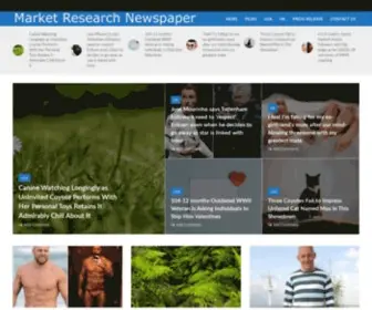 Marketresearchnewspaper.com(MR NewsPaper) Screenshot