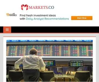 Markets.co(De beste bron van informatie over markets) Screenshot