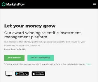 Marketsflow.com(Improve and maximise your investment portfolio returns) Screenshot