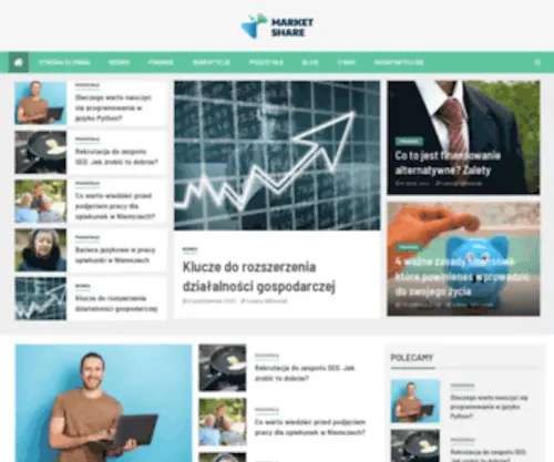 Marketshare.pl(Finanse, inwestycje, biznes) Screenshot