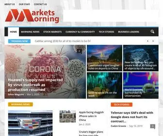 Marketsmorning.com(Business Technology & Stock Market News) Screenshot