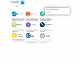Marketsqr.com(MarketSqr Supply Community) Screenshot