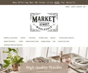 Marketstreetwholesale.com(Market) Screenshot