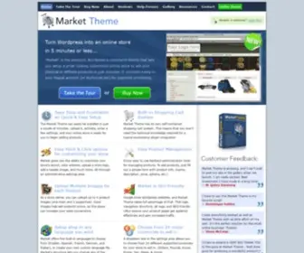 Markettheme.com(Wordpress Shopping Cart) Screenshot