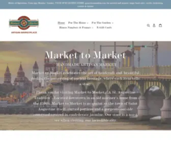 Markettomarketonline.com(Market to Market) Screenshot