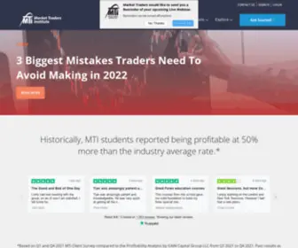 Markettradersinstitute.com(Leaders in Forex Market Training and Education) Screenshot