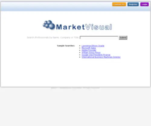Marketvisual.com(MarketVisual Search) Screenshot