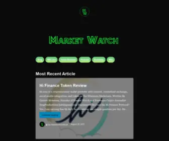 Marketwatchdigest.com(Token Reviews) Screenshot