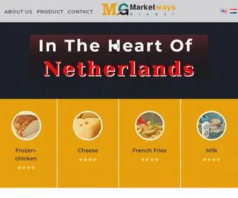 MarketwaysGlobal.nl(Home Page) Screenshot