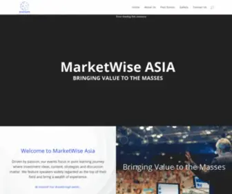 Marketwiseasia.com(Marketwise Asia) Screenshot