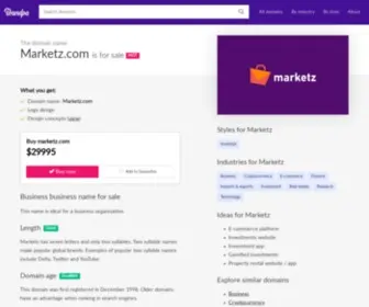 Marketz.com(Marketz) Screenshot