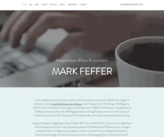 Markfeffer.com(HR Writing) Screenshot