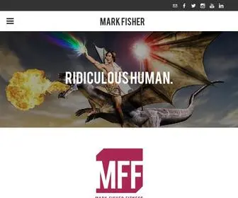 Markfisherhumanbeing.com(Mark Fisher) Screenshot