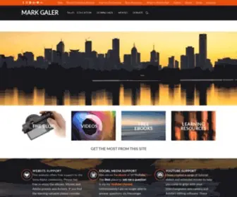 Markgaler.com(Mark Galer Photography) Screenshot