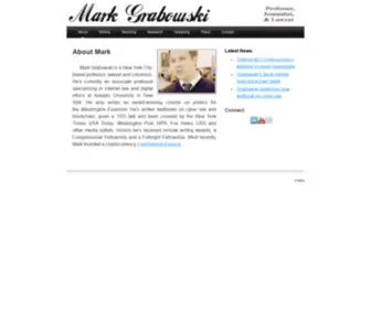 Markgrabowski.com(Mark Grabowski) Screenshot