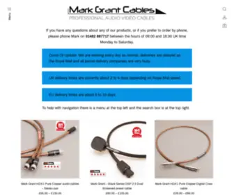 Markgrantcables.co.uk(Mark Grant Cables) Screenshot