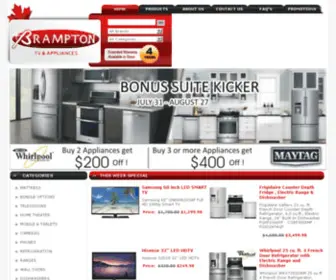 Markhamappliances.ca(MARKHAM TV & Appliances) Screenshot