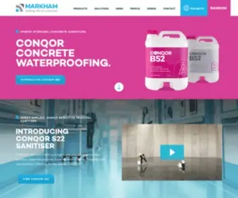 MarkhamGlobal.com(Concrete Waterproofing) Screenshot