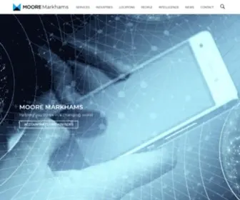 Markhams.co.nz(Moore Markhams) Screenshot