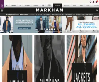 Markhams.co.za(Markhams) Screenshot