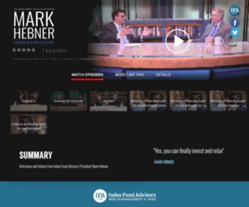 Markhebnerinterviews.com(Mark Hebner Interviews) Screenshot