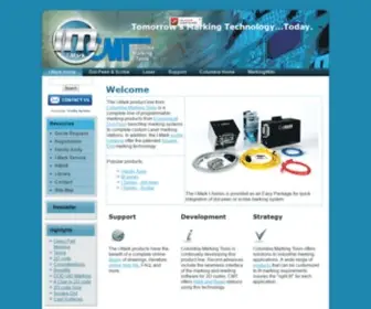 Marking-Machines.net(Columbia Marking Tools) Screenshot