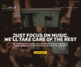 Markitonline.com(Global Music Marketing Agency) Screenshot