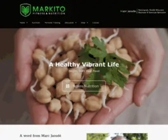 Markitonutrition.com(Helping You Achieve Greater Health) Screenshot