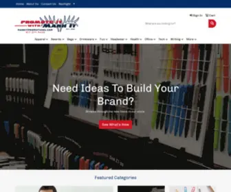 Markitpromotions.com(Promotional Products & Apparel) Screenshot