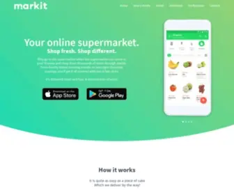 MarkitWorld.com(Your Online Supermarket) Screenshot