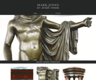 Markjonesantiques.co.uk(Mark Jones Antiques) Screenshot