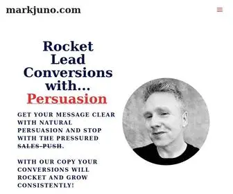 Markjuno.com(Craft Your Persuasion) Screenshot