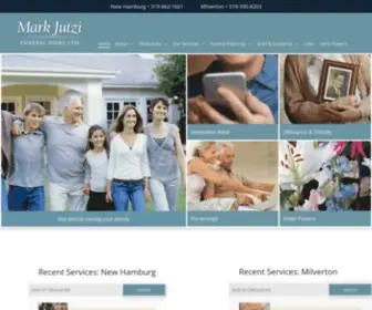 Markjutzifuneralhomes.ca(Mark Jutzi Funeral Home Ltd) Screenshot