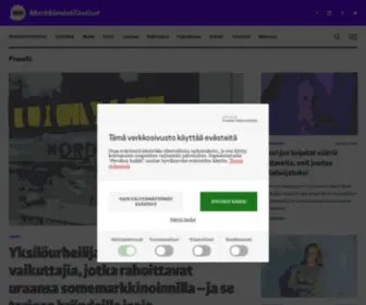 Markkinointiuutiset.fi( Etusivu) Screenshot