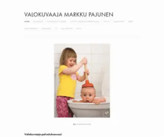 Markkupajunen.com(Valokuvaaja Helsinki) Screenshot